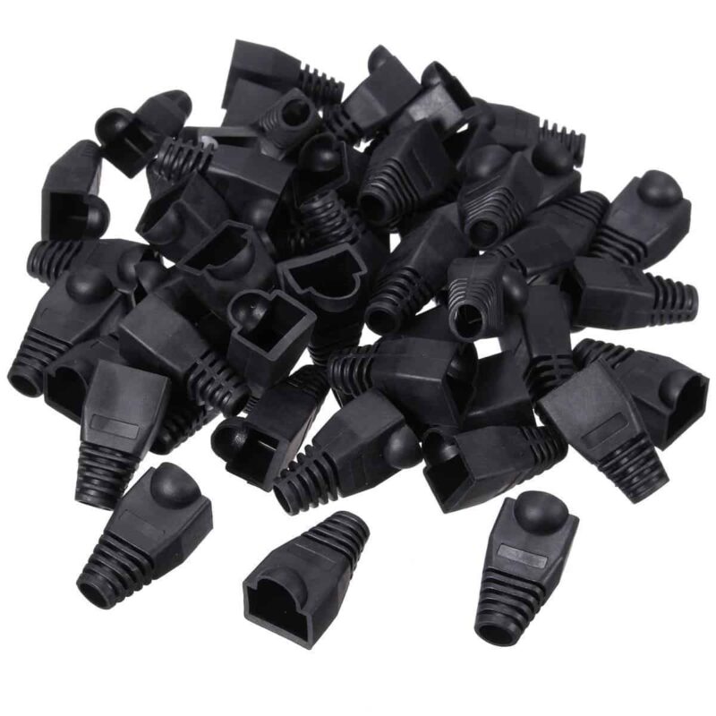 Capuchones Protectores Para Conectores Rj45 100 Unidades - Imagen 4