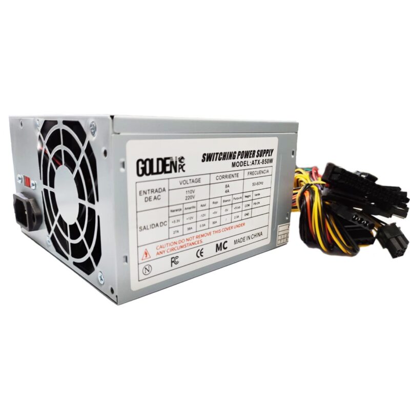Fuente de poder para PC 850W Golden PC
