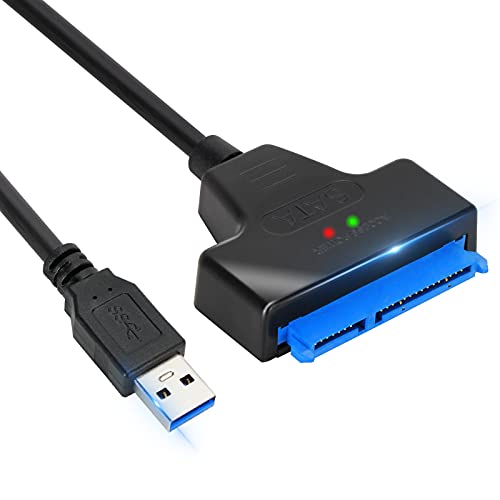 oído pequeño alumno Cable adaptador SATA a USB para SSD y HDD de 2.5 pulgadas - Tecnología en  Línea