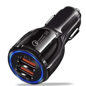 Cargador Auto Fast Charge Dual 2 Usb Qc 3.0 6a