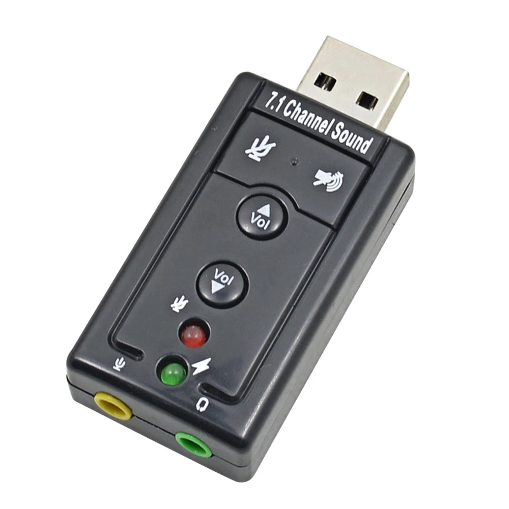 Tarjeta de Sonido Externa USB 5.1 - Tecnología en Línea