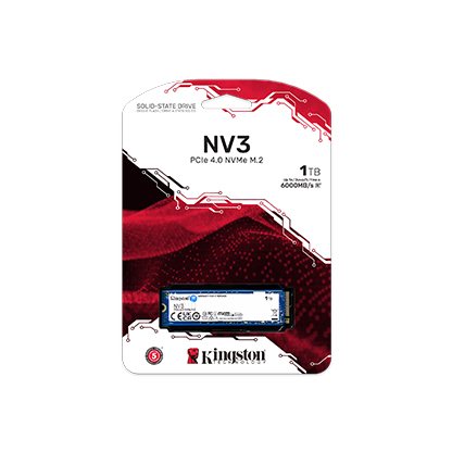 SSD KINGSTON NV3  1TB M.2 PCIe 4.0 NVMe SNVS-1TB
