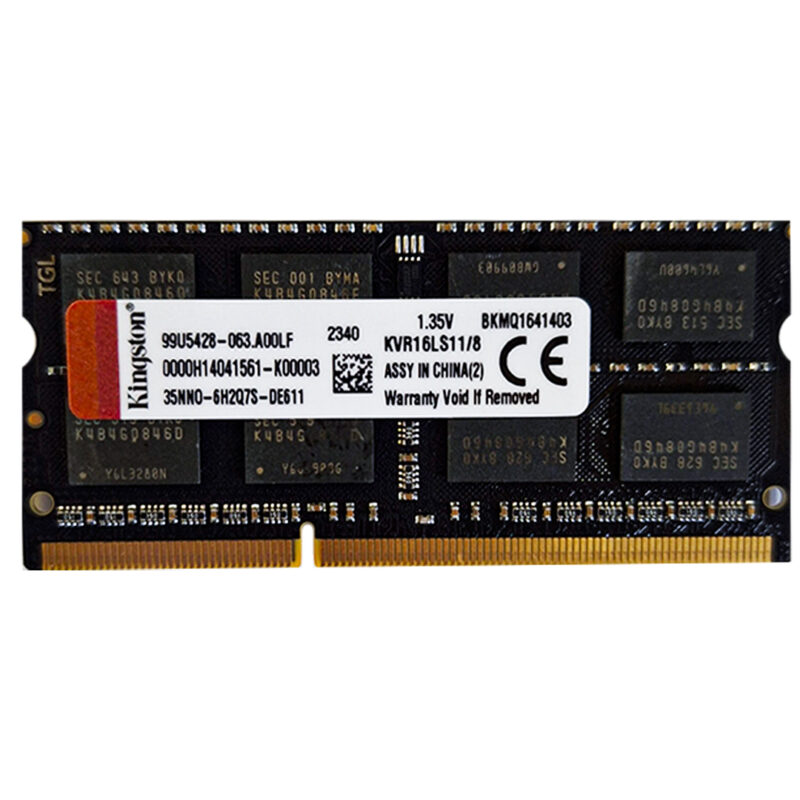 Memoria Ram Ddr3L PC3L 8gb Kingston Chino 12800-1600mhz Laptop