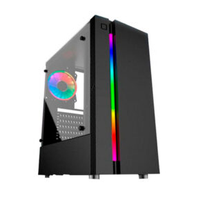 Case Gamer de pc luz led rgb
