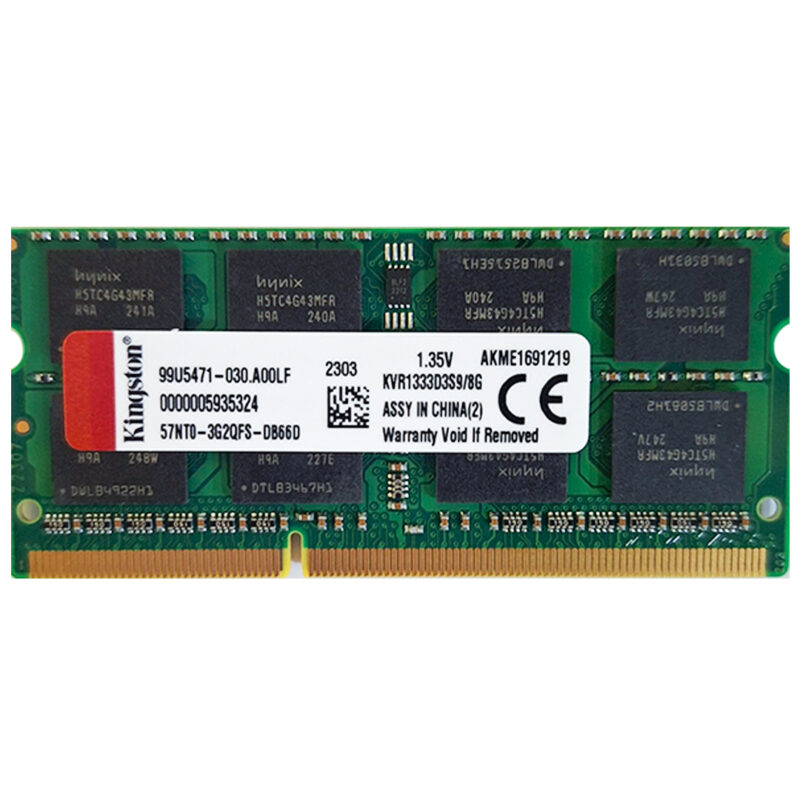 Memoria Ram Ddr3L PC3L 8gb Kingston Chino 10600-1333mhz Laptop