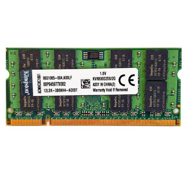 Memoria Ram Sodimm Ddr2 2gb 800mhz Laptop kingston Chino