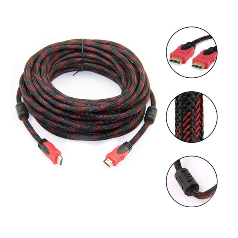 Cable hdmi reforzado de 30 metros con filtros