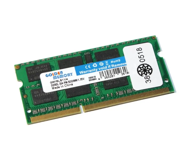 Memoria Ram ddr3L 4gb SODIMM Laptop 1600mhz 12800