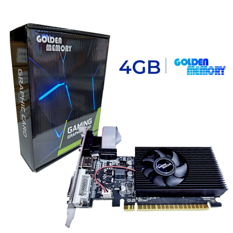 Tarjeta De Video  Gt-730 Ddr3 4gb Hdmi Vga Dvi Golden Memory