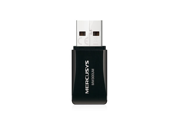 Mini Adaptador  Mercusys Mw300um Usb Wifi 300mbps - Imagen 2