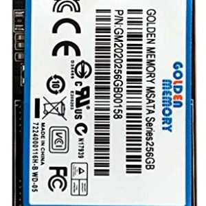 SSD MSATA  Golden Memory 256GB