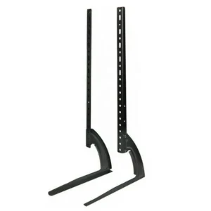 Soporte Base Tv Sobre Mesa Universal De 37 A 75 Tv Móvil Color Negro