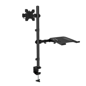 Soporte de montaje en escritorio para monitor y base para portátil laptop Soporte 13 A 27 2 brazos