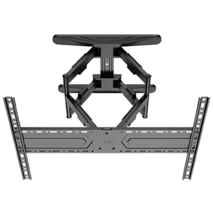 Soporte de TV de 40-80 pulgadas, adhesivo fuerte. soporte para tv giratorio hasta 80 pulg. 2brazos