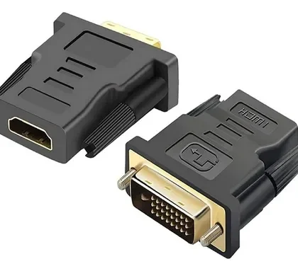 Adaptador Conversor Dvi 24 + 1 Macho A Hdmi Hembra 1080p Hd