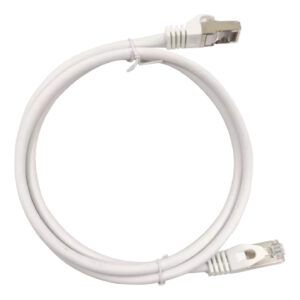 Cable Ethernet blindado de Red UTP CAT7 5Metros Conexión Blindado Blanco