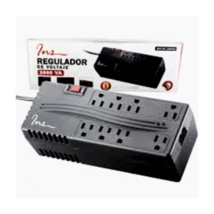 Protector de Voltaje Regulador Marca Ins 2000 Va - 1000w 8 Tomas
