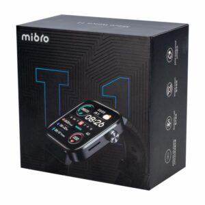 Smartwatch Mibro Color Negro T1 Recibe y Realiza llamadas 20 Modos Sport