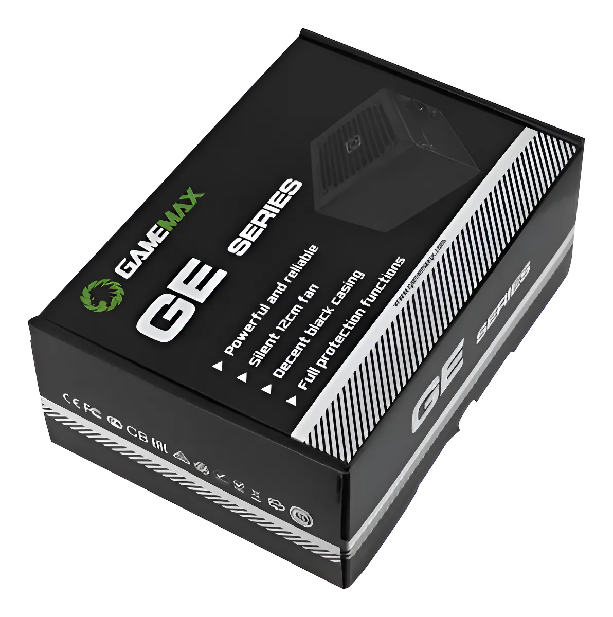 Fuente de Poder Gamemax 700W BK 80