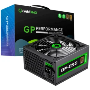 Fuente De Poder Gamemax Gp-850w Certificación 80 plus Bronze Color Negro