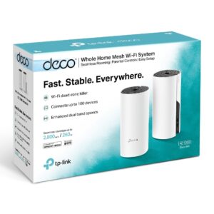 Deco M4 AC1200 Whole Home Mesh Wi-Fi Pack x2