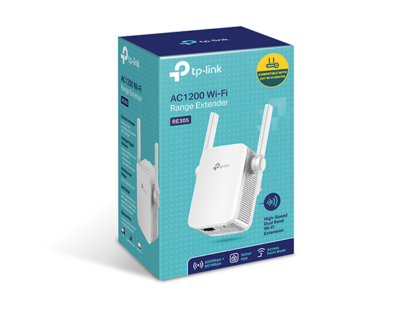 Extensor de Rango Repetidor Wi-Fi AC1200 RE305 - TP-Link