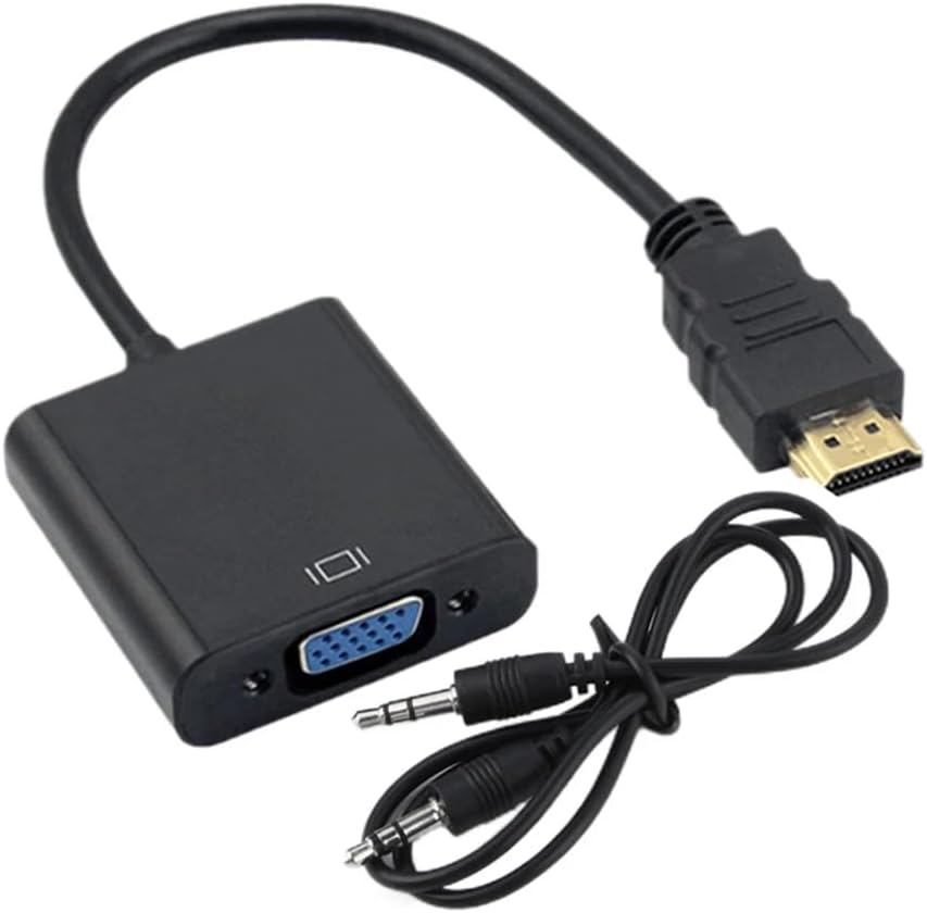 Convertidor HDMI a VGA con Audio 3.5mm
