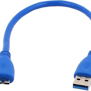 Cable USB 3.0 a Micro USB B 30 cm Azul