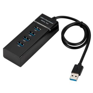 Hub USB 3.0 de 4 Puertos para Laptop y PC Alta Velocidad