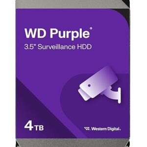 Disco Duro WD Purple 4TB 3.5” SATA para DVR