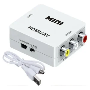 Convertidor HDMI a RCA (AV) Audio y Video