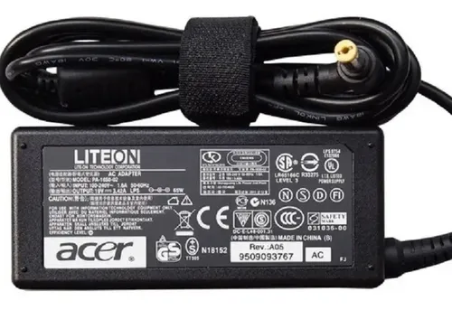 Cargador para Laptop Acer 19V 3.42A Punta Amarilla