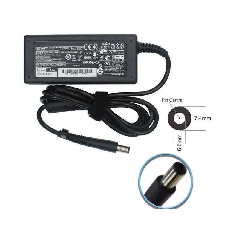 Cargador para Laptop Dell 19.5V 3.34A Punta Gruesa - Image 2