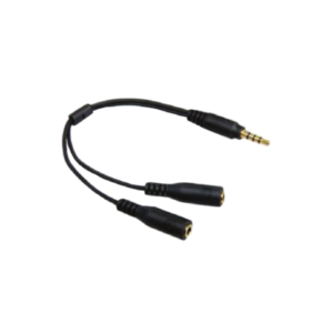 Adaptador 3.5 mm para Audio y Micrófono para PC y Laptop