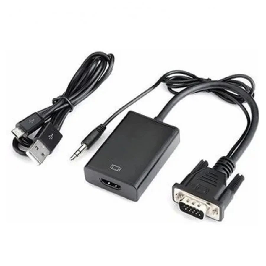 Convertidor VGA a HDMI con Audio 1080P - Image 2