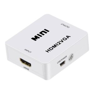 Convertidor HDMI a VGA Tipo Caja Blanca
