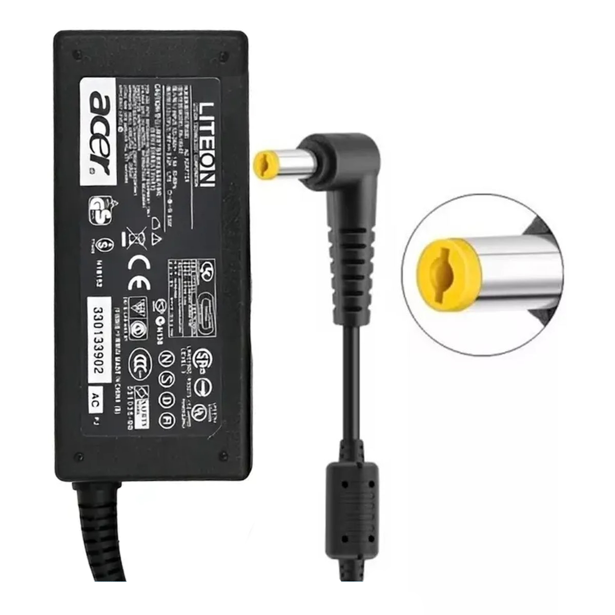 Cargador para Laptop Acer 19V 2.37A Punta Amarilla - Image 2