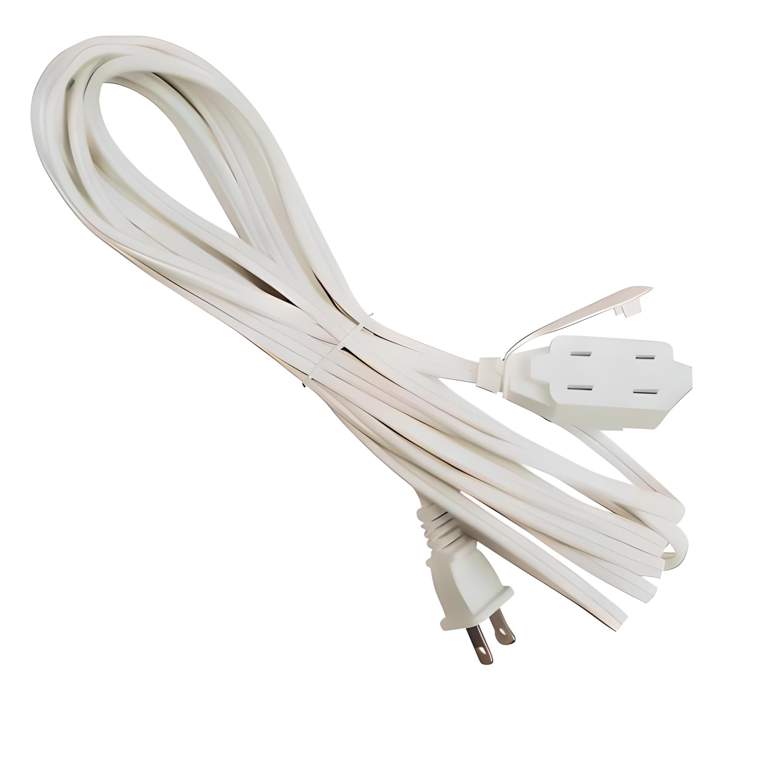 Extensión Eléctrica 2.8 Metros 9FT para Hogar y Oficina