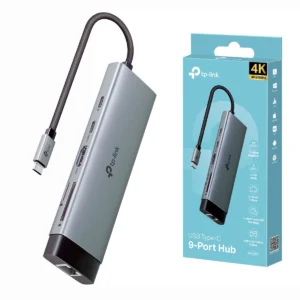 Hub TP-Link UH9120C 9 en 1 USB-C HDMI RJ45 USB 5Gbps