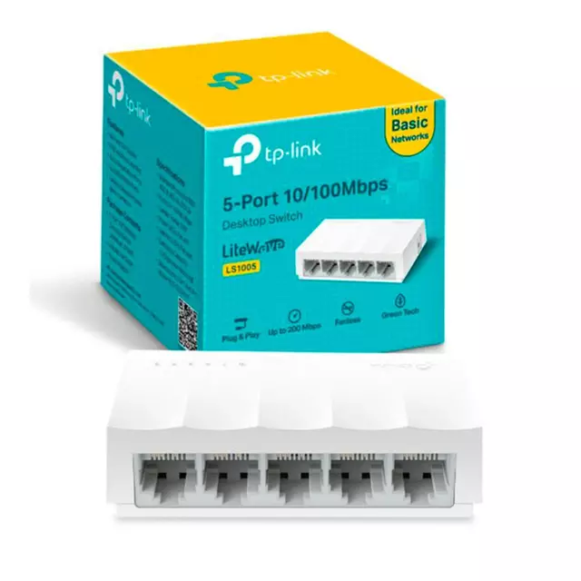 Switch TP-Link LS1005 5 Puertos 10/100 Mbps - Image 2