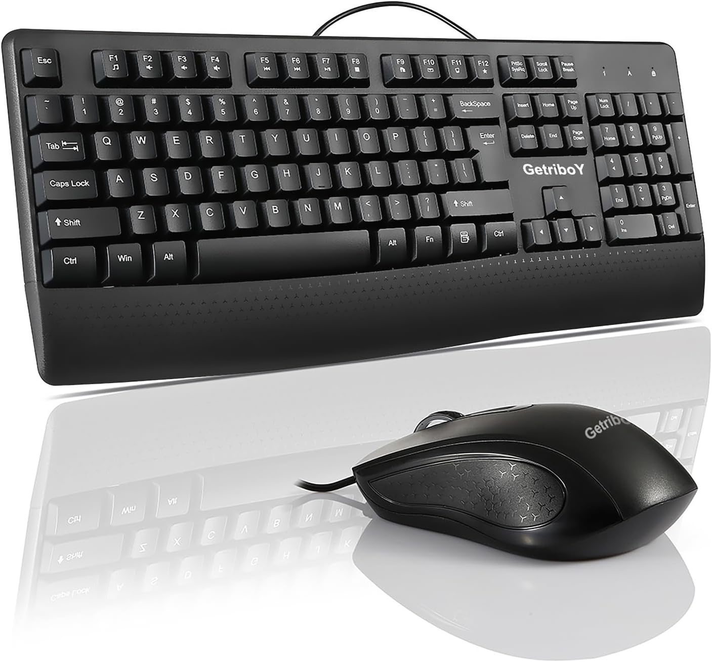 Combo Teclado y Mouse Alámbrico USB T18 para Oficina