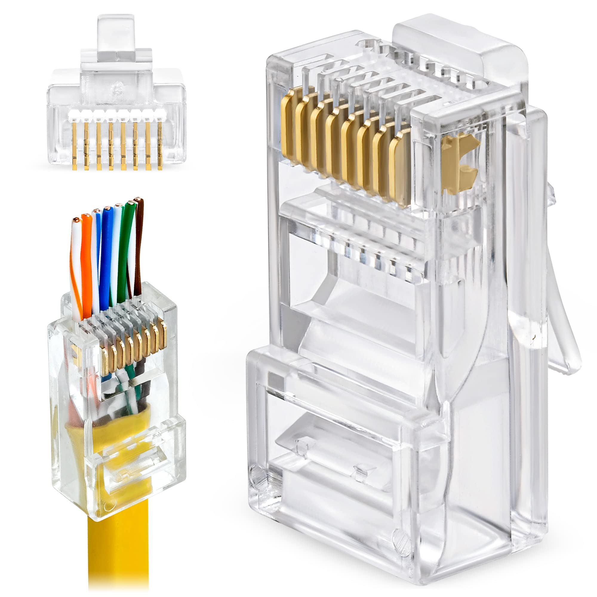 Conector CAT6 RJ45 EZ Unidad