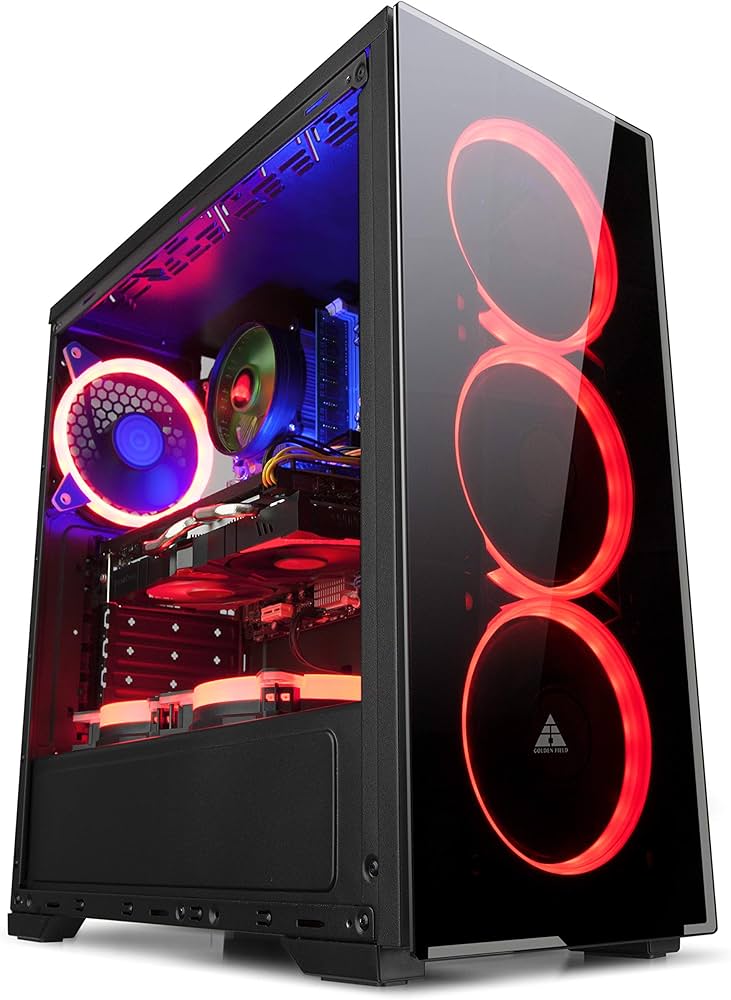 Caja para PC Gamer Golden 5512 con 3 Ventiladores