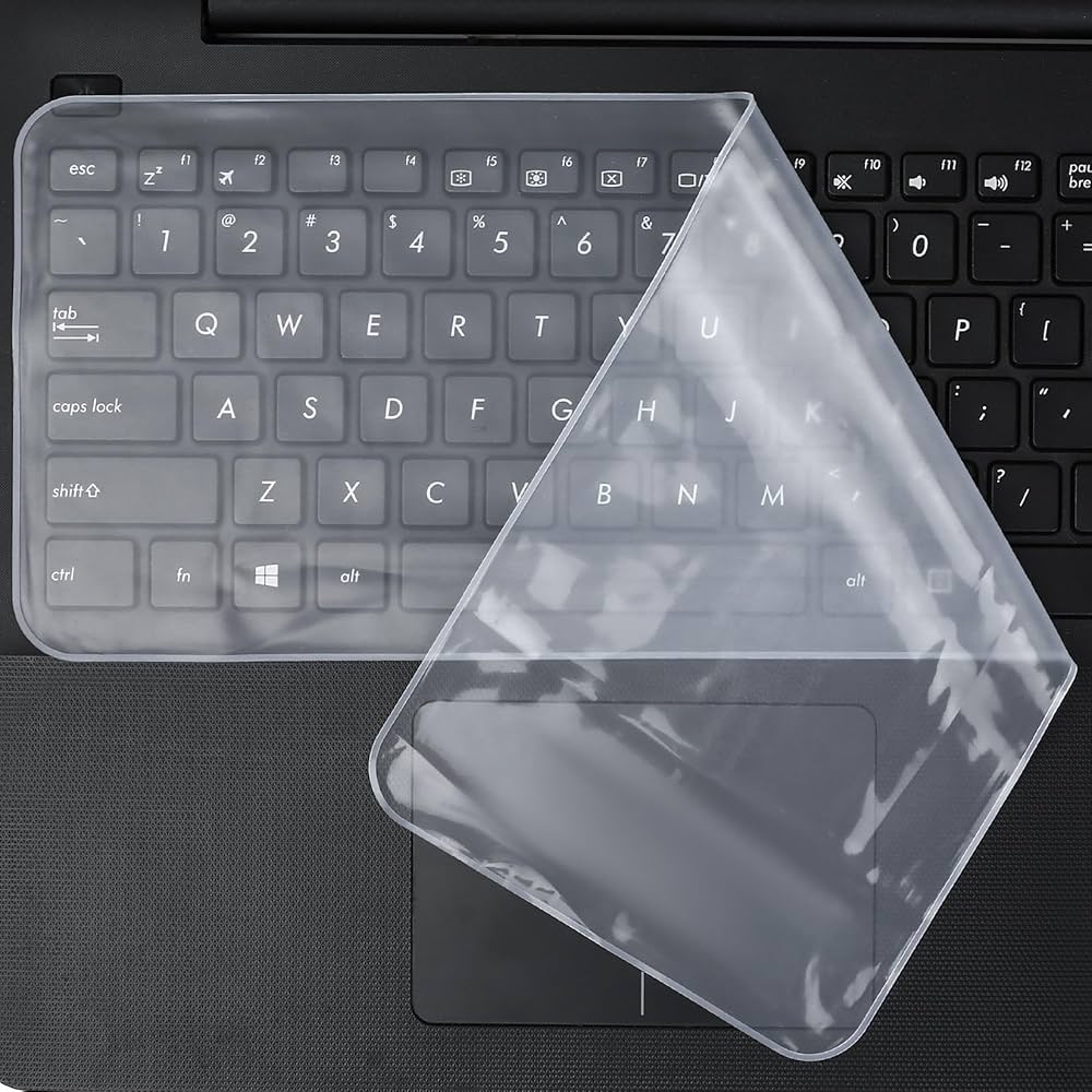 Protector de Teclado de Silicona 15” a 17” Universal