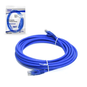 Cable CAT6E UTP Patch Cord 5 Metros