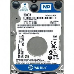 Disco Duro Laptop 500GB 2.5” SATA III Pull