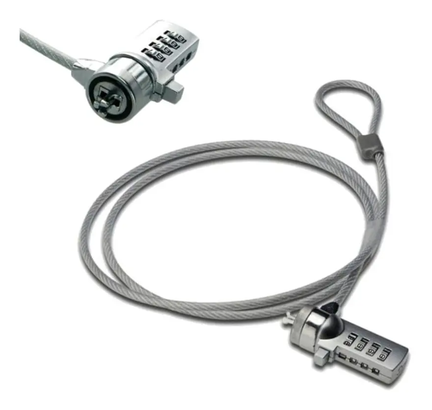 Candado de Seguridad para Notebook con Clave 1.2 Metros