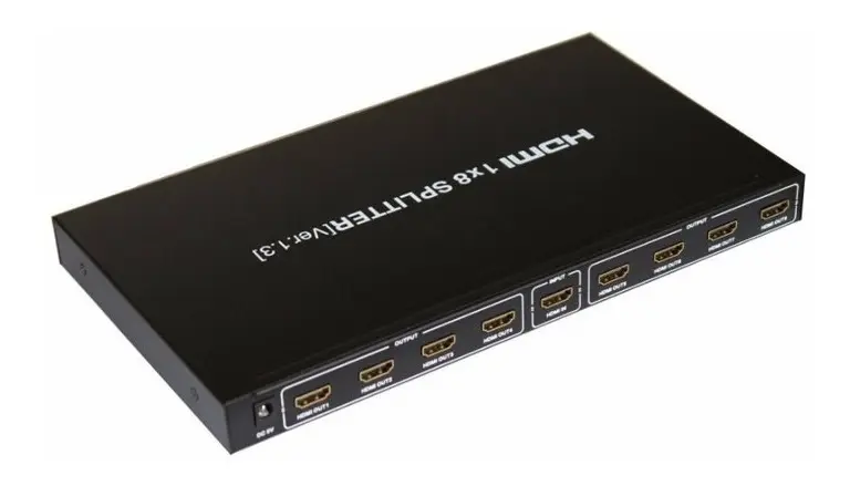 Splitter HDMI 1x8 Full HD 1080p 3D Versión 1.4