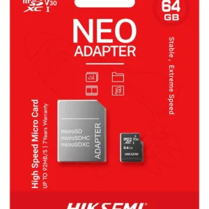 Memoria Micro SD 64GB Clase 10 Hiksemi