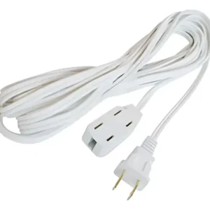 Extensión Eléctrica 1.8 Metros 6FT para Hogar y Oficina